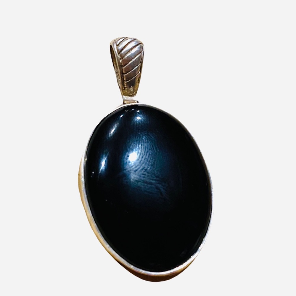 925 Black Onyx Pendant